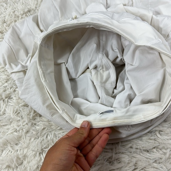 Lululemon Pace Setter Skirt White - Picture 4 of 6
